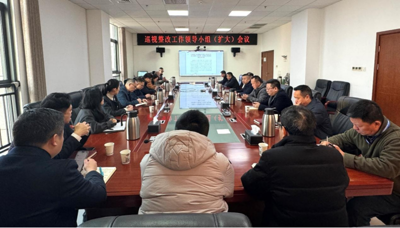 公司召開巡視整改工作領(lǐng)導(dǎo)小組(擴(kuò)大)會議